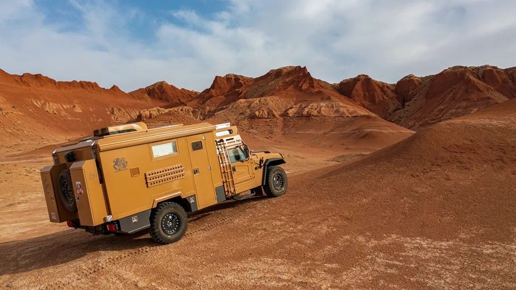 Traje de caminhão camper para o mercado africano