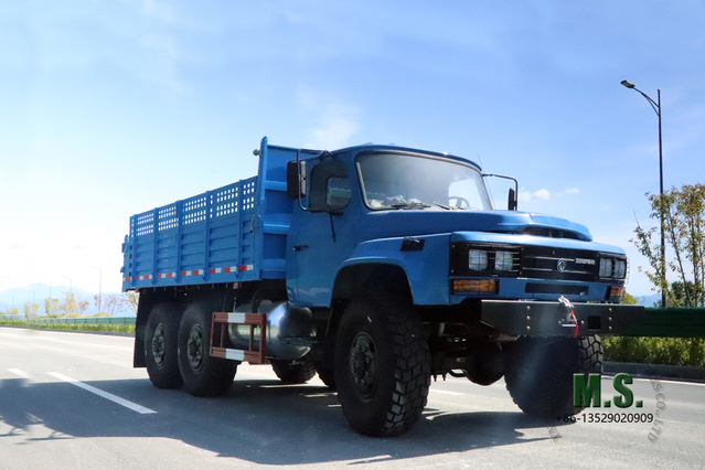 Dongfeng 6WD EQ2100_6 * 6 Caminhões basculantes longos Caminhão basculante off-road de linha única_ Caminhões com tração nas seis rodas exportam veículo especial