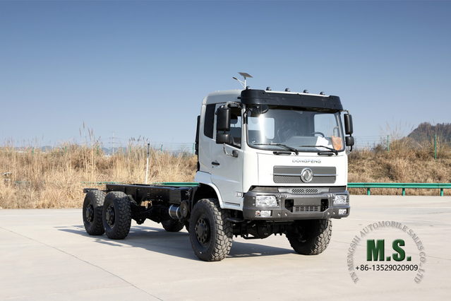 Dongfeng Chassis especial 6*6 gasto_Chassis de veículo especial off-road com tração nas seis rodas_Dongfeng Chassis de exportação de 18 toneladas