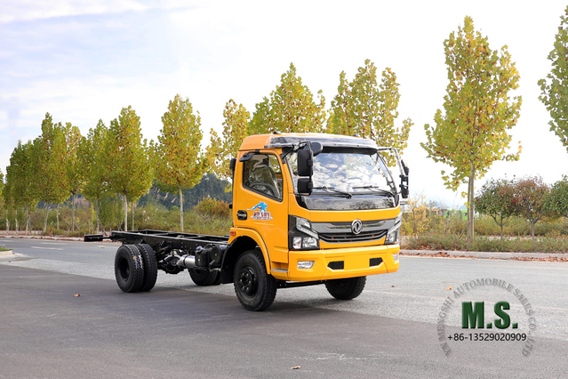 Dongfeng Personalização de chassi off-road de ponta de caminhão leve pequeno 4 * 2_Chassis de caminhão elevador_Dongfeng Chassi de micro caminhão para exportação de chassi especial