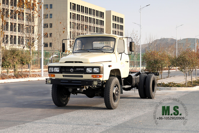 Dongfeng Chassi de caminhão off-road 4WD_Chassi de caminhão para fins especiais de exportação com tração nas quatro rodas_4 * 4 Dongfeng Fabricante de modificação de chassi de caminhão