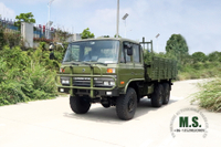 Dongfeng Caminhão off-road com tração nas seis rodas_6 * 6 EQ2102 153 Flathead Row a Half Cab Transport Truck Diesel Vehicle_Export Special Purpose Vehicle