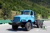 Dongfeng Chassi off-road 6x6_EQ2082E6D com ponta de vidro duplo 140 Truck Chassis_170/190hp Chassi de veículo com grade