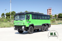 6X6 Dongfeng Ônibus off road de 8M_Ônibus de resgate de 25 lugares e 210hp_Ônibus especial de exportação de seis unidades