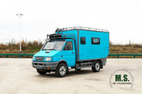 Iveco 4WD RV off-road para venda_4 * 4 Caravana de turismo ao ar livre personalizada_Family Caravana de quatro unidades de uma peça, veículo especial de exportação