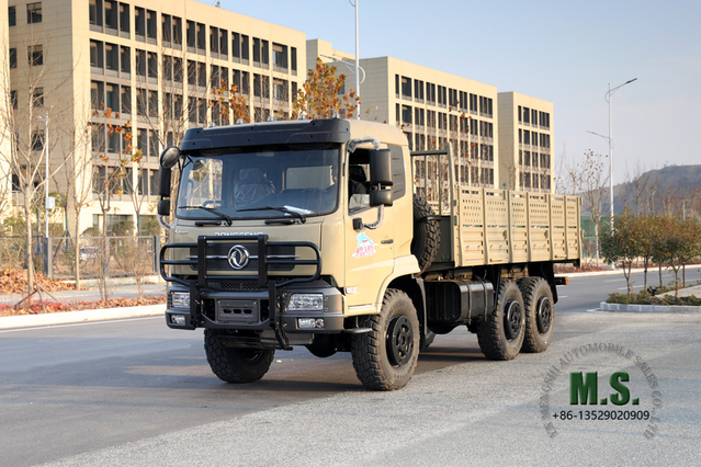 6*6 Dongfeng EQ2102 Caminhão Off Road_Six-wheel Drive 210 Hp Flathead Cargo Trucks_AWD Exportação Veículo para Fins Especiais