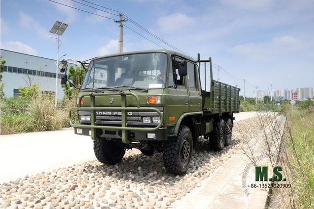 EQ2102 Dongfeng Caminhão off-road com tração nas seis rodas_3.5T 153 Flathead Row a Half Cab Diesel Vehicle_6 * 6 Caminhão de transporte Exportação de veículo para fins especiais