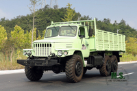 Verde menta Dongfeng Caminhão off road de seis unidades EQ2100 Veículo AWD de cabeça pontiaguda de fileira única para exportação de veículo especial