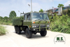 Dongfeng Caminhão off-road com tração nas seis rodas_6 * 6 EQ2102 153 Flathead Row a Half Cab Transport Truck Diesel Vehicle_Export Special Purpose Vehicle