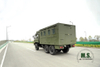 Dongfeng Caminhão de cabine de comando móvel de duas fileiras com seis unidades_EQ2102 Ferramenta de resgate Van_6 * 6 Caravana Van Conversão Veículo especial de exportação