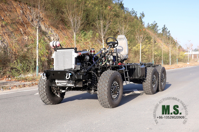 300HP 15 toneladas de chassi de caminhão de ônibus GVW sem cabine_Cummins Engine Armored Chassis Truck Chassis Personalização profunda_Preço direto de fábrica do fabricante