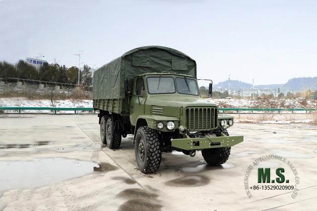 EQ2100E6D Dongfeng Caminhão off-road 6*6_Dongfeng Caminhão clássico de cabeça longa e fileira única_ Caminhão com tração nas seis rodas, veículo especial de exportação