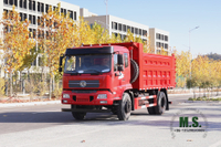 4×2 Dongfeng Caminhão basculante_Flathead Cabine basculante de uma fileira e meia Caminhão de mineração_Exportar veículo basculante especial