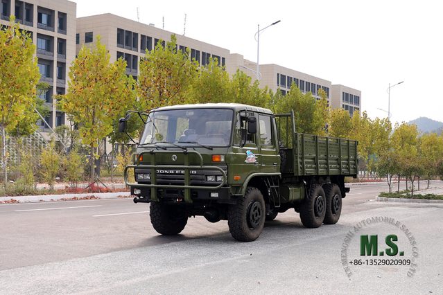 EQ2102 Dongfeng Caminhão off-road de fileira dupla 6WD_3.5T Flathead Diesel Six Drive Vehicle_Dongfeng Veículo de exportação de caminhão de transporte 6*6