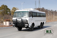 Dongfeng Ônibus off-road com tração nas seis rodas 190 hp 6 * 6 Manual Ônibus de seis velocidades com pára-choques _Dongfeng Fabricante de conversão de ônibus para exportação de veículo especial