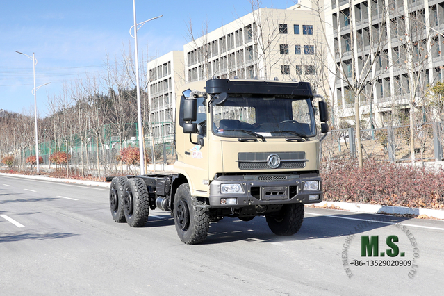 Dongfeng 6 * 6 Chassi Off Road 190hp Chassi Flathead com tração nas seis rodas para venda_Conversão Fabricante Exportação Chassi Especial