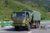 6×6 Dongfeng Caminhão off-road com tração nas quatro rodas Flathead_Bobcat 2.5T Diesel Personnel Carrier_Dongfeng Veículo de transporte rodoviário 6*6