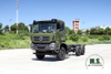 Dongfeng Chassi resistente off-road 6x6_ 340HP com tração nas seis rodas de longa distância, fabricante de conversão de chassi de caminhão de carga, exportação de chassi de veículo para fins especiais