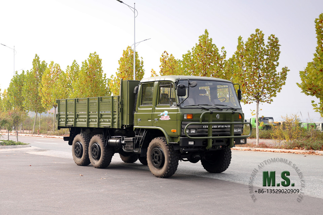 EQ2102 Dongfeng Caminhão off-road de fileira dupla 6WD_3.5T Flathead Diesel Six Drive Vehicle_Dongfeng Veículo de exportação de caminhão de transporte 6*6