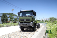 Dongfeng Chassi 6x6_ Tração nas seis rodas 340HPCab Caminhão de carga off-road para serviço pesado Fabricante de conversão de chassi Exportação de chassi de veículo para fins especiais