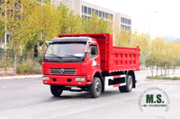 Dongfeng Caminhão off road 4 × 2_Caminhão leve de cabine única 5T com cabeça plana para venda_Exportar fabricante de veículos especiais