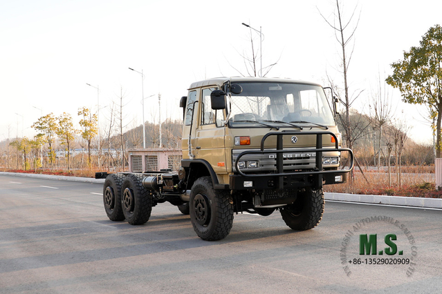 Dongfeng Caminhão off-road 6 * 6_ EQ2102 153 Flathead Row meia cabine fabricante de conversão de veículos a diesel Caminhão_Six wheel drive transporte caminhão exportação veículo especial