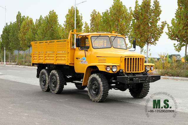 Dongfeng EQ2082 6X6 Diesel Truck_4T Long Head Double-glass Civil Off-road Y25 Carrier Truck_Six Wheel Drive Dongfeng Veículo para fins especiais de exportação