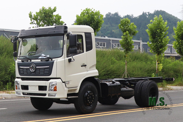 Chassi 4*2 Dongfeng Chassi especial off road de 210 HP 4x2 Dongfeng Chassi de caminhão basculante