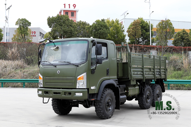 Fabricantes de caminhões off-road 6 × 6_Dongfeng Configuração de caminhão pequeno com tração nas seis rodas 'Bobcat' 6WD_'Bobcat' Vendas e exportações de caminhões especiais