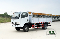 4 * 4 Dongfeng Caminhão off-road_ Direção à direita 90 HP 3T Vans de caminhão pequeno de fileira única_ Dongfeng Caminhão leve especial de exportação com quatro unidades