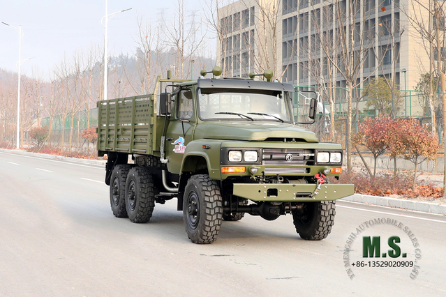EQ2082 Dongfeng 6 * 6 Caminhão Off Road_Six-wheel drive Long Head Single Row Cab Cargo Truck Conversion Fabricante _Export Special Purpose Vehicle