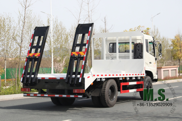 266 cavalos de potência de 18 toneladas Peso bruto Dongfeng 4x2 Caminhão de resgate de estradas de mesa 4x2 Frame de camada dupla, emissão de Euro-2, extremamente durável, quadro de camada dupla_panufacturer direta
