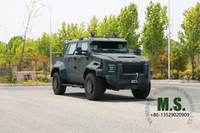 Peso bruto de 18 toneladas de 330 cavalos de potência 4x4 Transmissão de pick-up de pick-up_alison off-road, motor Cummins, Stanag 2 Protetive Leve, Run-Flat-Ctis_Manufacturer Direct Direct