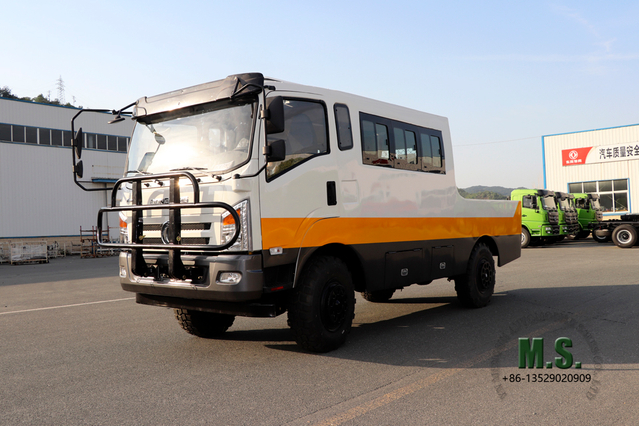  Veículo off-road 4×4_Veículo de engenharia com tração nas quatro rodas à venda_Ônibus de resgate de engenharia