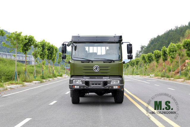 (Sem pára-choque)Dongfeng 6*6 Caminhão off-road_Caminhão de transporte off-road