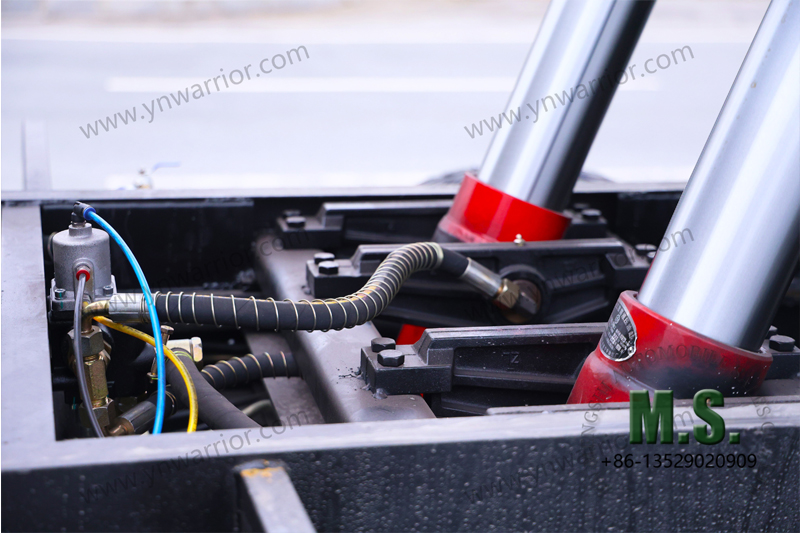 dongfeng 6x6 caminh&atilde;o basculante off-road bomba hidr&aacute;ulica 