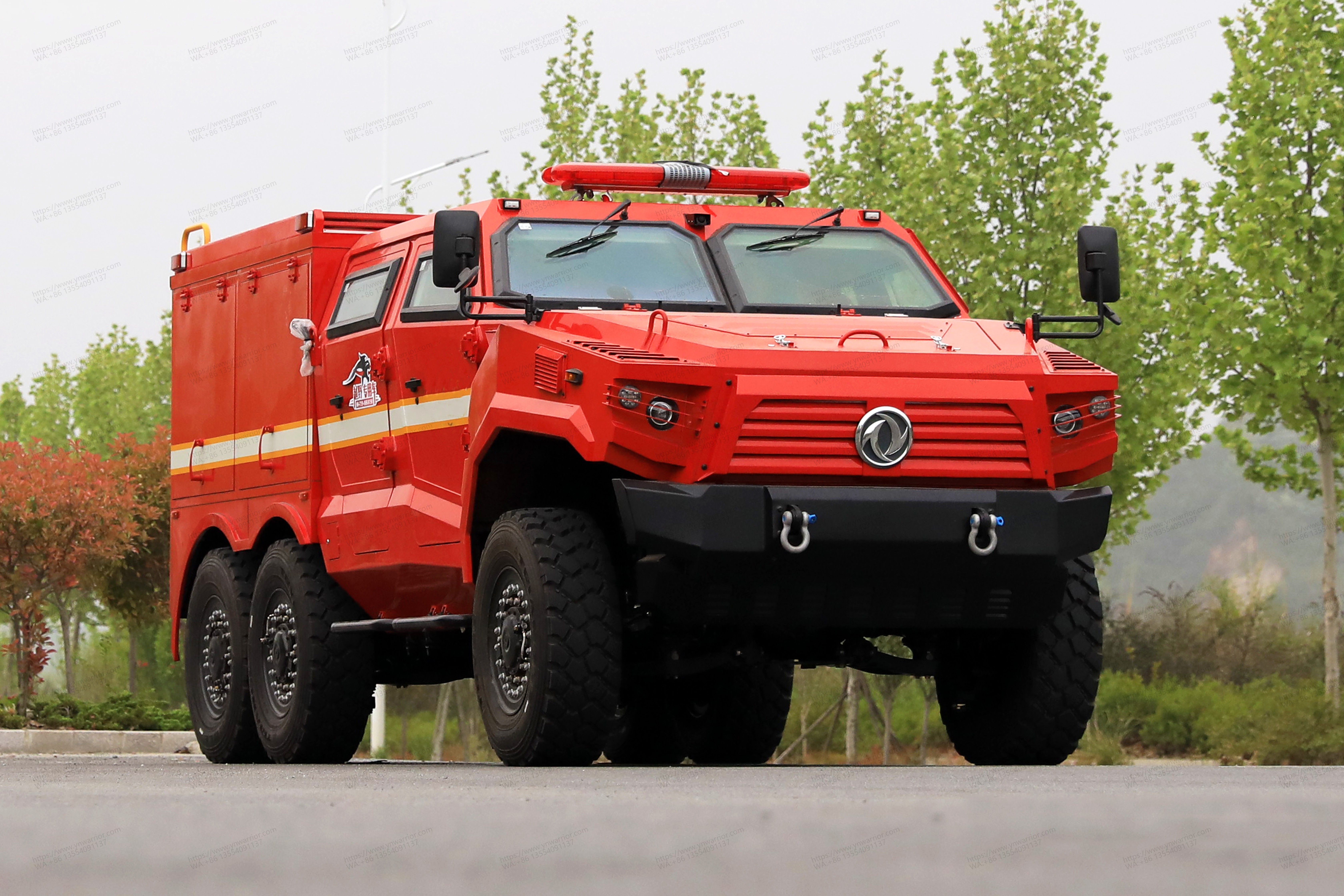 Dongfeng Mengshi 6x6 Veículo blindado off-road 