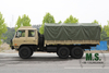 Caminhão militar de 210 cavalos de potência de 11 toneladas de 11 toneladas com lona de chuva removível, rack de pneu sobressalente hydraulic, assentos dobráveis, caminhão de soldado, guincho elétrico traseiro, ctis em tyre_manufacturer direto