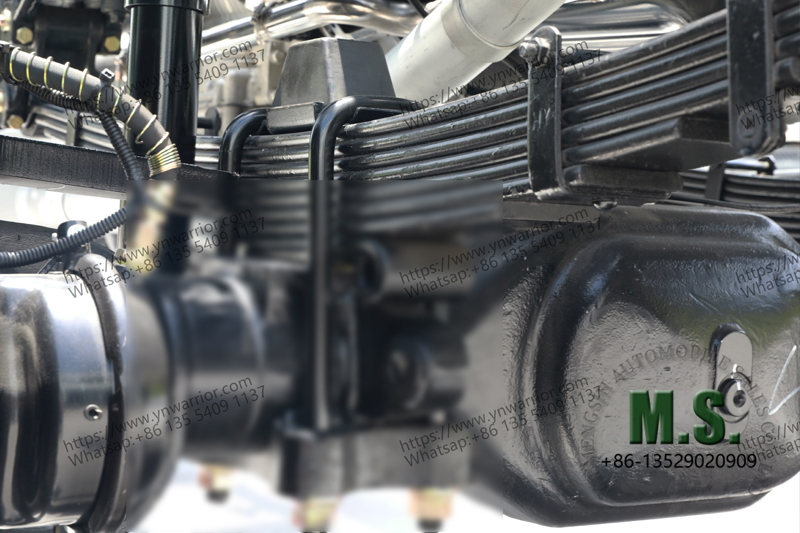 rolling chassis manufacturer direct leaf spring suspension 