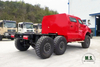 300 HP 15 toneladas de GVW 6x6 off-road blindado Dongfeng Chassi M-hero com cabine_Cummins Engine Warrior Uso militar blindado à prova de bala Run-flat CTIS_Manufacturer Direct Red