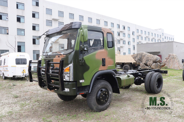 Dongfeng Chassi de caminhão off-road 4*4 D912_Camouflage Chassi de caminhão off-road