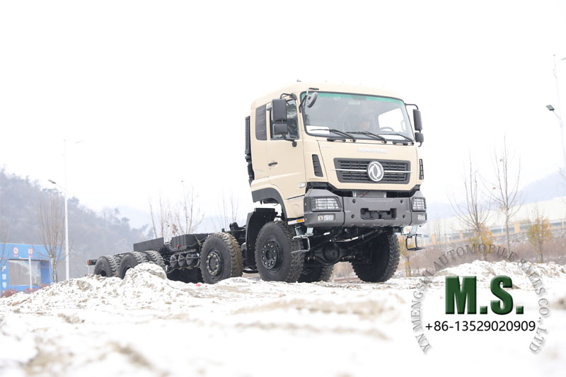 caminhões dongfeng na neve