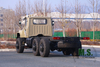 260 cavalos de potência, 26 toneladas, peso bruto 6x6 off-road Dongfeng Chassi de caminhão com cabine_Com tomada de força, guincho elétrico dianteiro, motor Cummins de injeção mecânica, grade de proteção nas luzes, para caminhão de perfuração