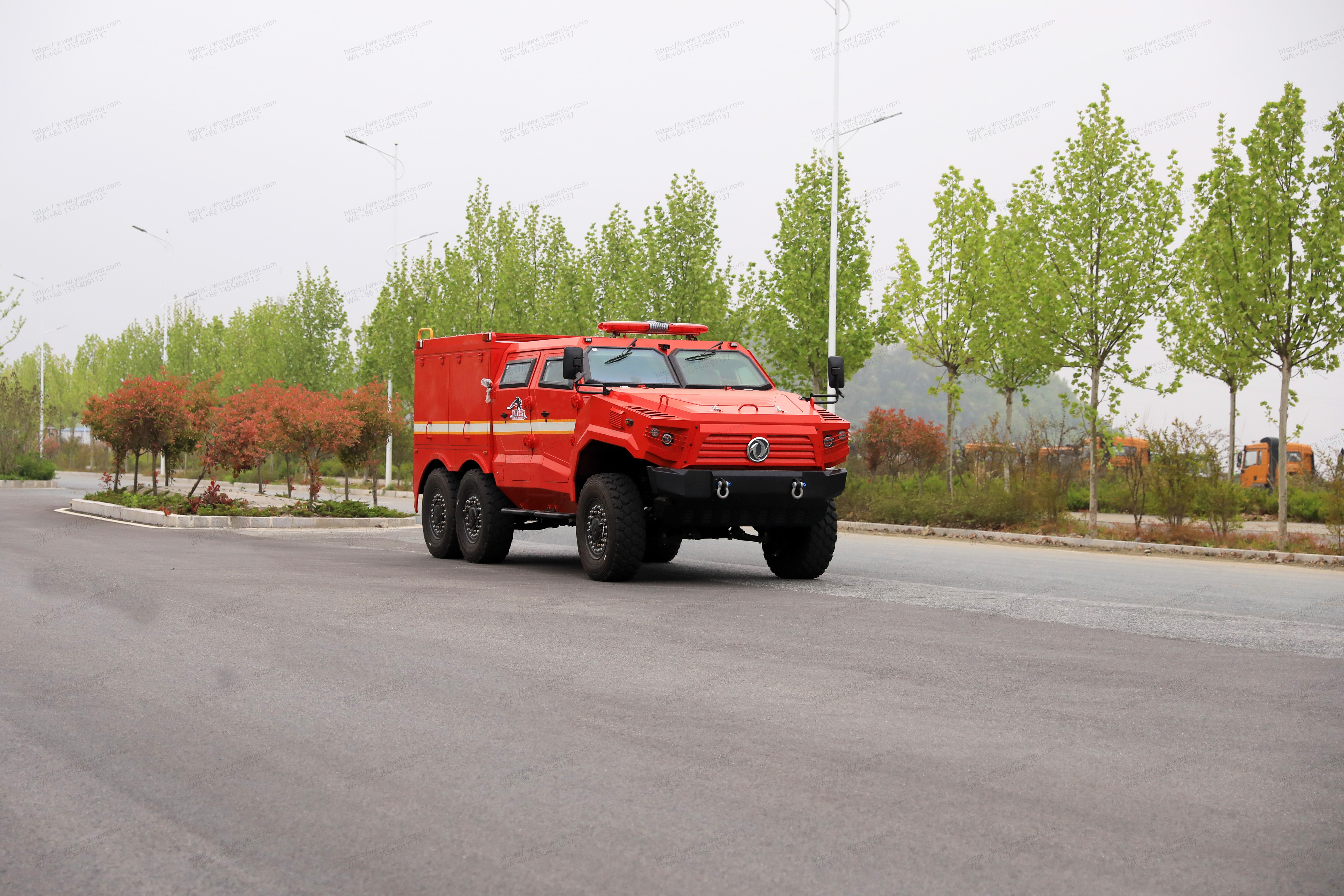 Dongfeng Mengshi 6x6 veículo off-road de reabastecimento 