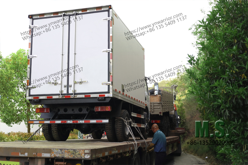 how is the rear perspetive when manufacturer ship out the vehicles 