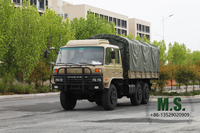 Caminhão militar de 210 cavalos de potência de 11 toneladas de 11 toneladas com lona de chuva removível, rack de pneu sobressalente hydraulic, assentos dobráveis, caminhão de soldado, guincho elétrico traseiro, ctis em tyre_manufacturer direto