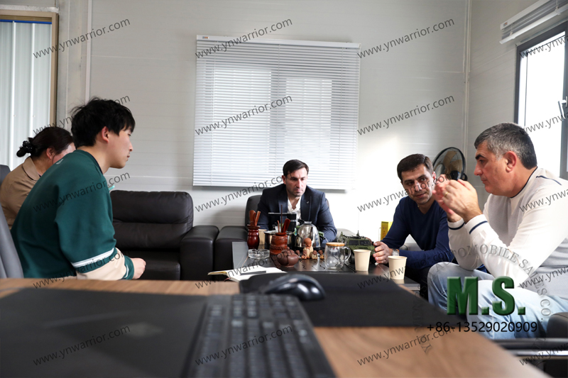 Dongfeng visita de fábrica 
