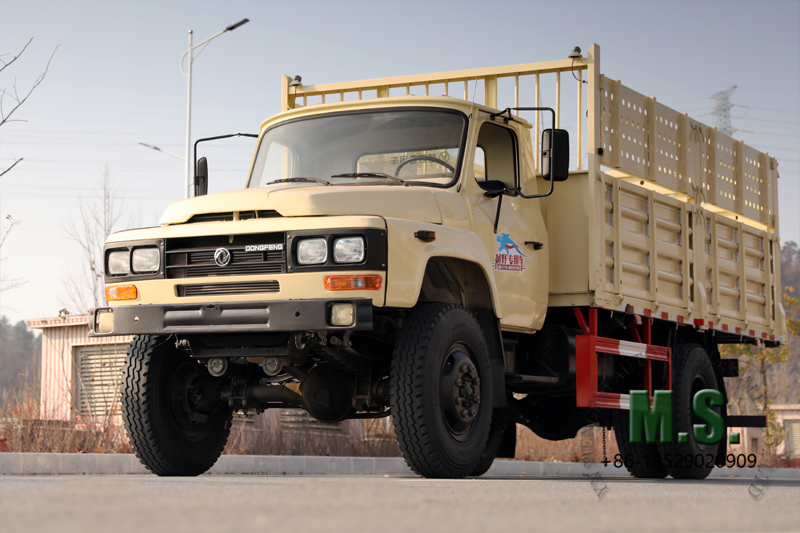 Galeria de veículos e chassi 44: Caixa de carga alta (altura estendida), Dongfeng 4x4 caminhão off-road