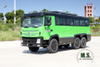 210 HP 27 assentos 6x6 Off-road Commute Bus_Cummins Engine 6WD 10,5 toneladas de GVW com volante à esquerda/direita Qualidade militar para estradas difíceis_Design de cor direta do fabricante