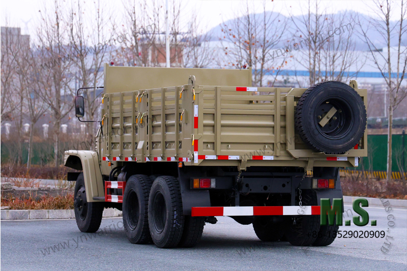 dongfeng 6x6 caminh&atilde;o basculante off-road dimens&atilde;o geral 